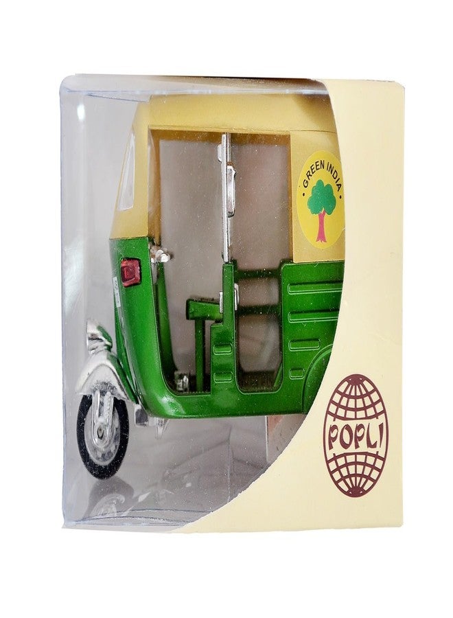 SKYWALK Plastic Pull Back Auto Rickshaw Toys (Multicolour, 36 Months) - Image 2